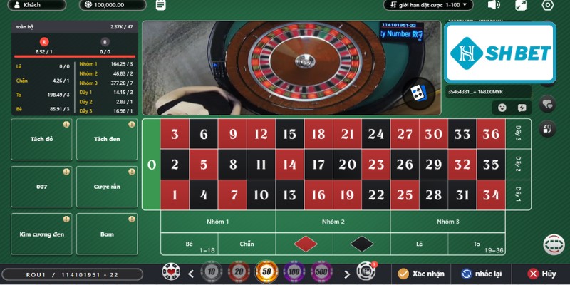Bài roulette và thuật ngữ bạn nên biết